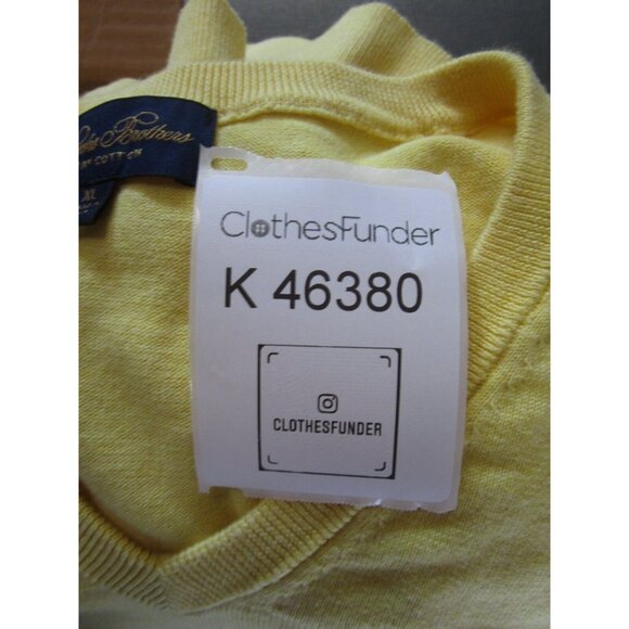 Brooks Brothers Sweater XL Pullover V-Neck Breathable Supima Cotton - Picture 10 of 10